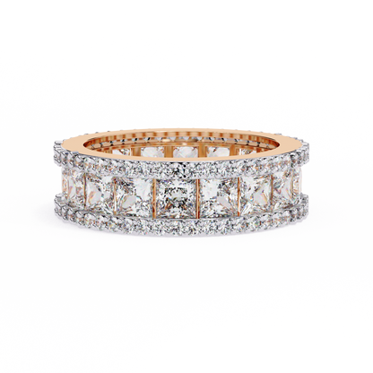 Princess Cut Diamond Eternity Band Ring