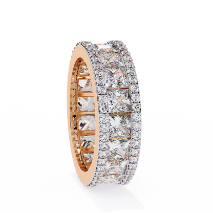 Princess Cut Diamond Eternity Band Ring