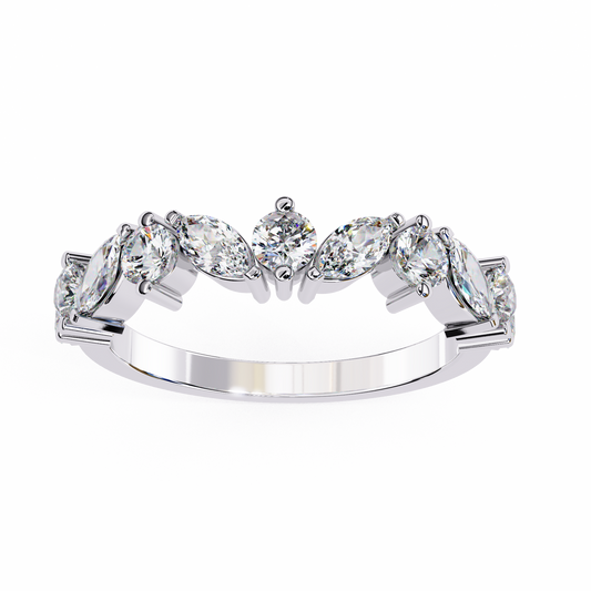 Celeste Arc Diamond Ring