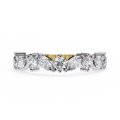 Celeste Arc Diamond Ring