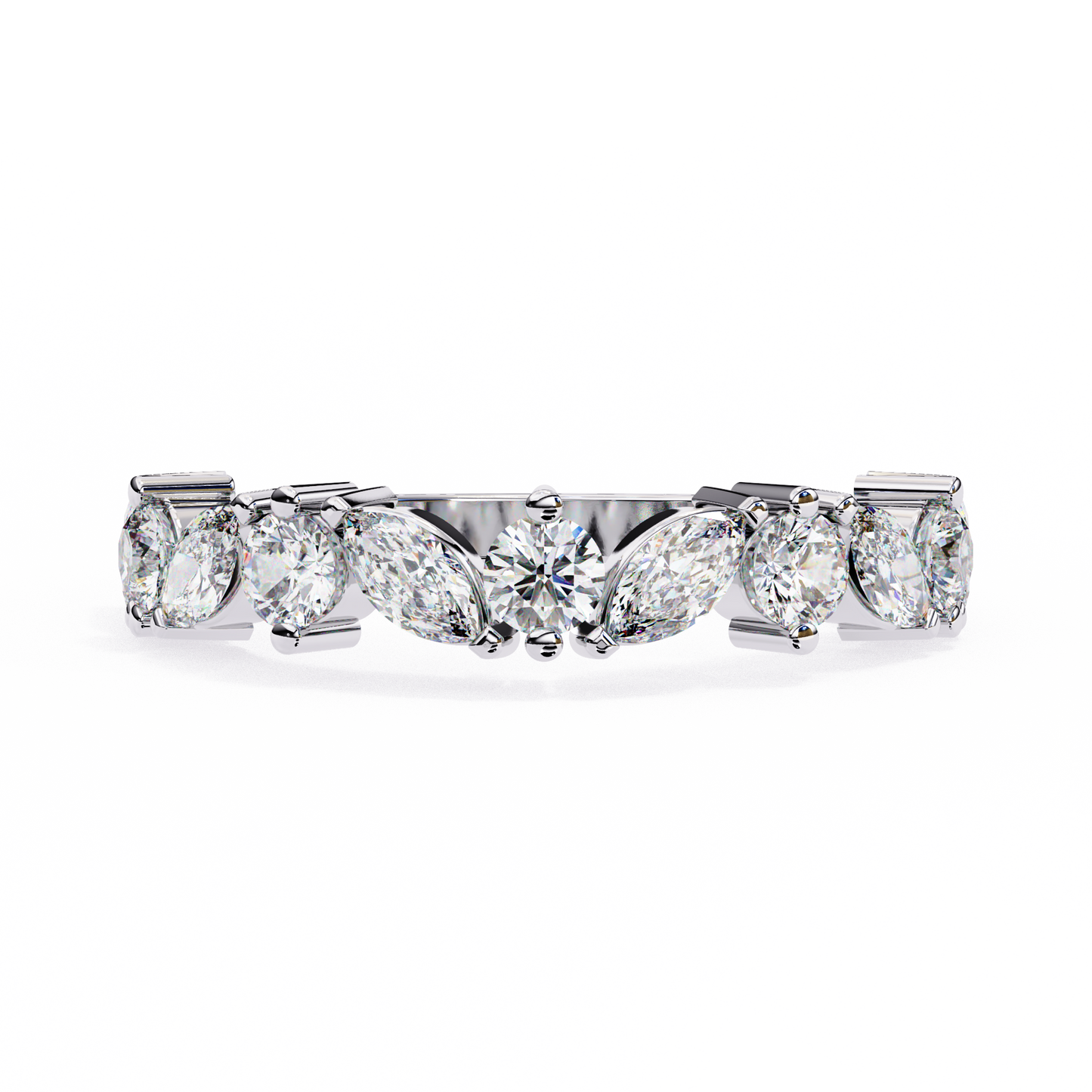 Celeste Arc Diamond Ring
