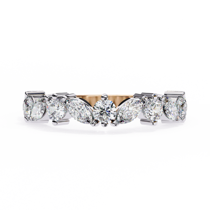 Celeste Arc Diamond Ring