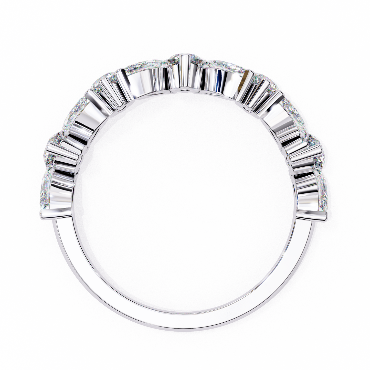 Celeste Arc Diamond Ring
