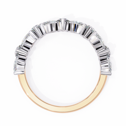 Celeste Arc Diamond Ring
