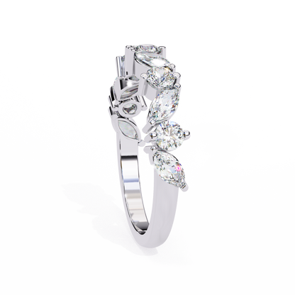 Celeste Arc Diamond Ring