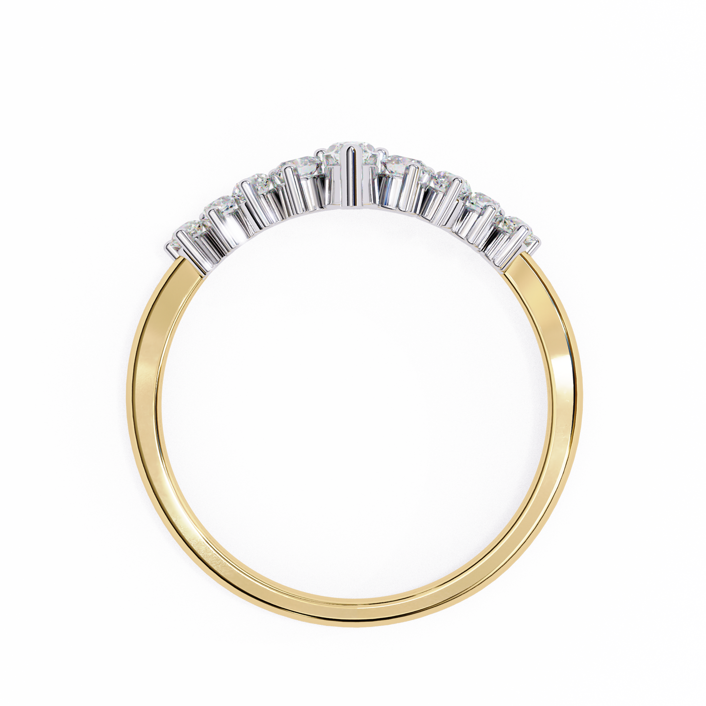 Marquise Crown Diamond Ring
