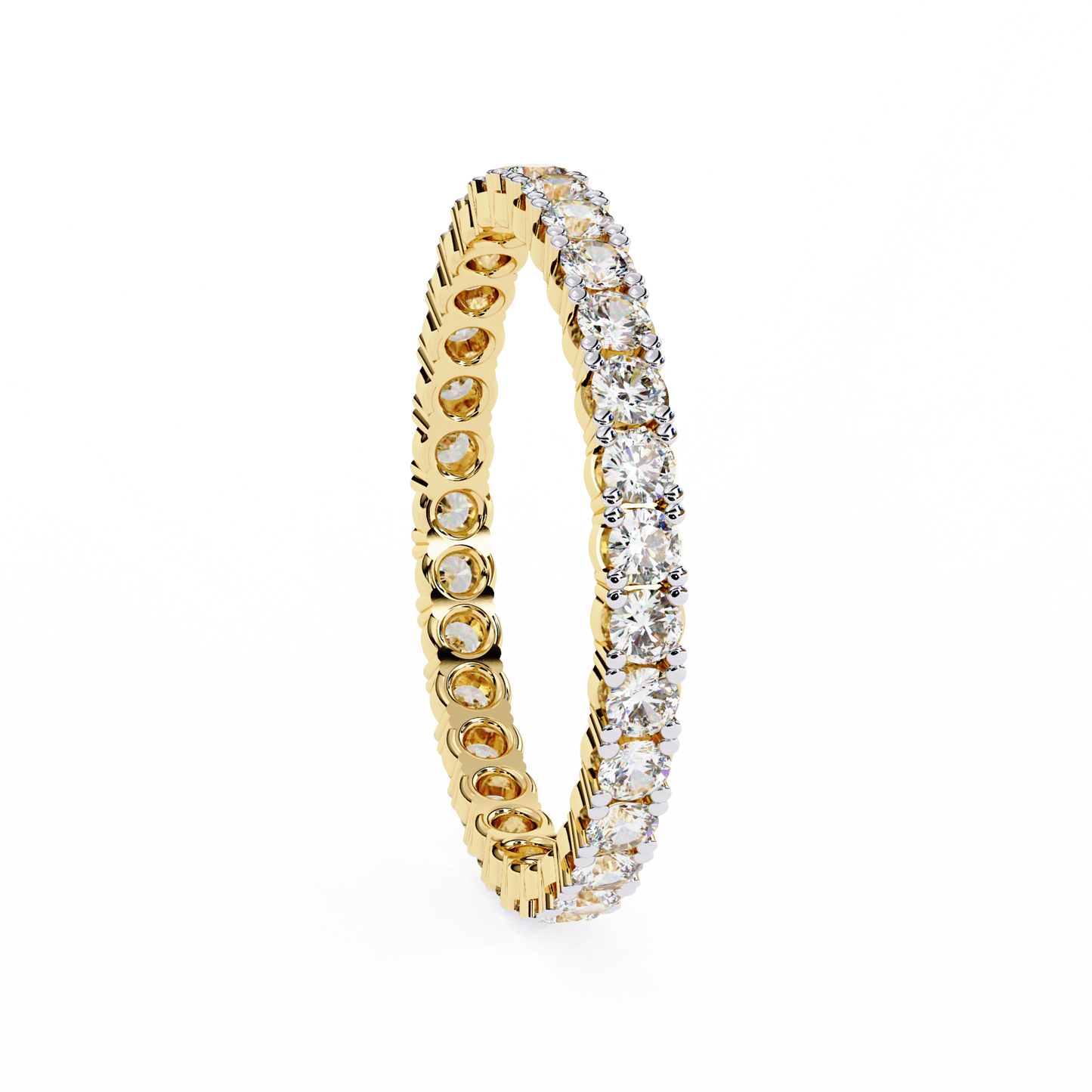 Radiant Baguette & Round Diamond Ring