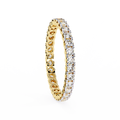 Radiant Baguette & Round Diamond Ring