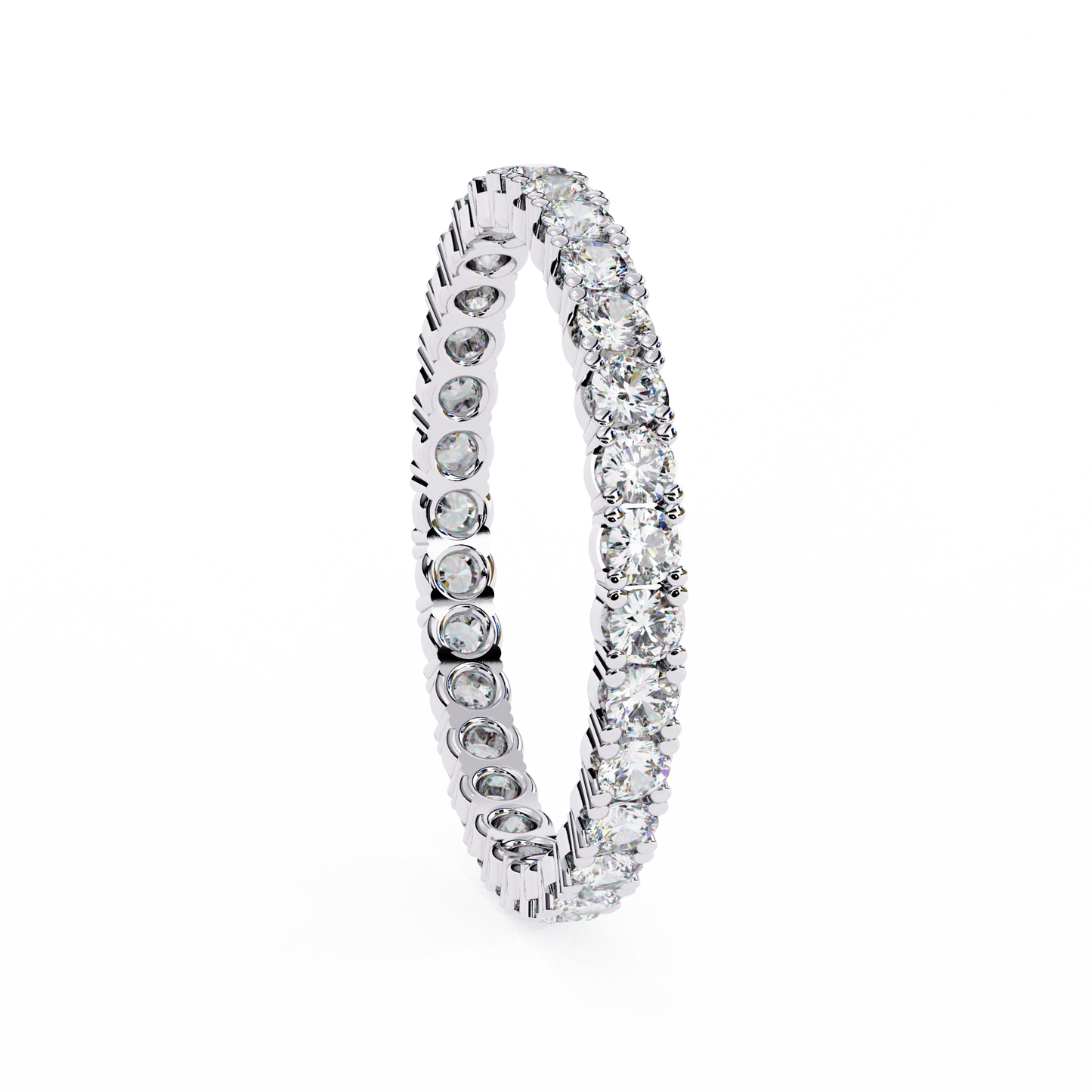 Radiant Baguette & Round Diamond Ring