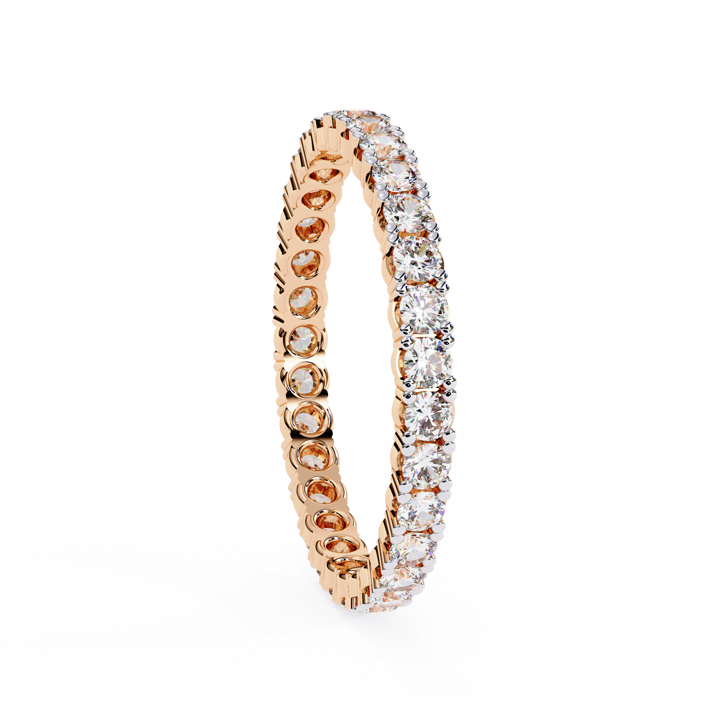Radiant Baguette & Round Diamond Ring