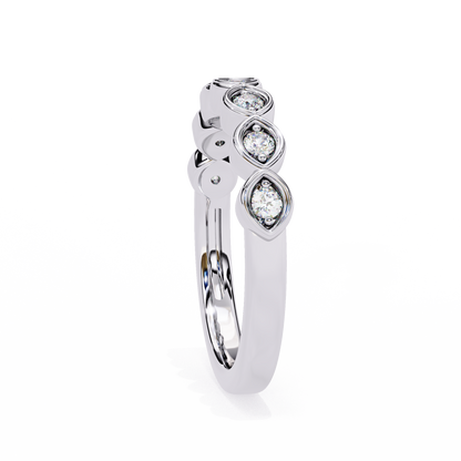 Zeromakin Marquise Bezel Ring