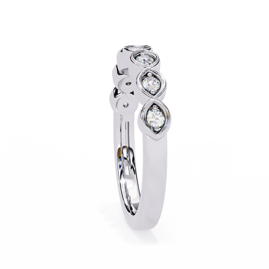 Zeromakin Marquise Bezel Ring
