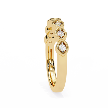 Zeromakin Marquise Bezel Ring