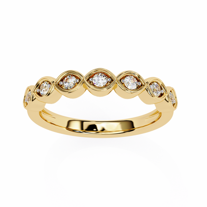 Zeromakin Marquise Bezel Ring