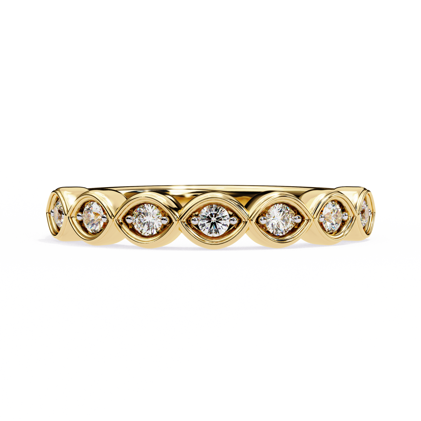 Zeromakin Marquise Bezel Ring