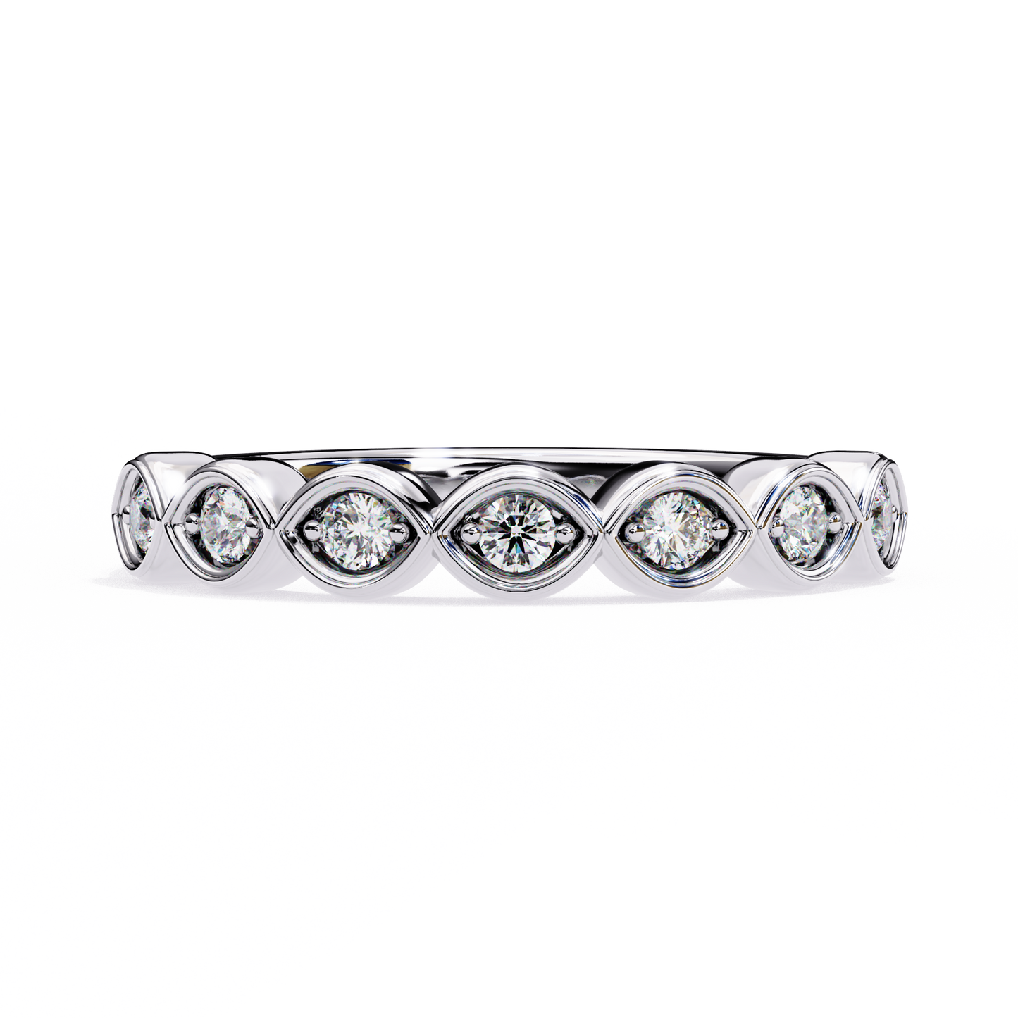 Zeromakin Marquise Bezel Ring