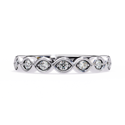 Zeromakin Marquise Bezel Ring