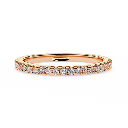Classic Diamond Half Eternity Ring