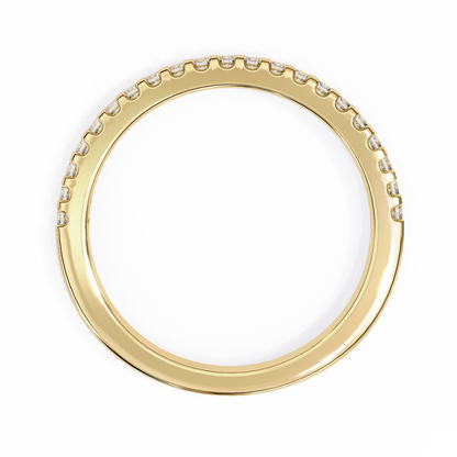 Classic Diamond Half Eternity Ring