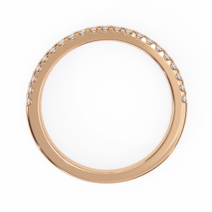 Classic Diamond Half Eternity Ring