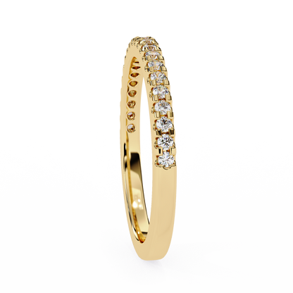 Classic Diamond Half Eternity Ring