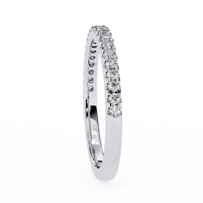 Classic Diamond Half Eternity Ring