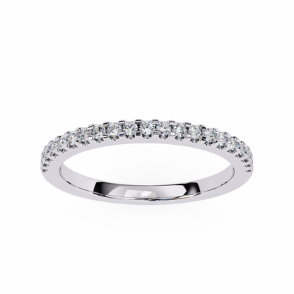 Classic Diamond Half Eternity Ring