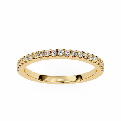 Classic Diamond Half Eternity Ring