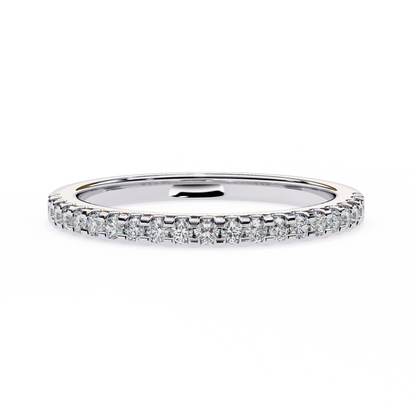Classic Diamond Half Eternity Ring