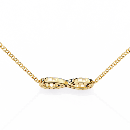 Infinity Spark Diamond Pendant