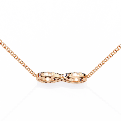 Infinity Spark Diamond Pendant