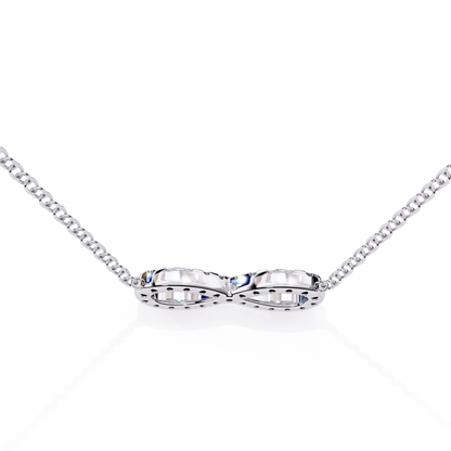 Infinity Spark Diamond Pendant