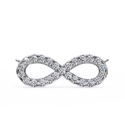 Infinity Spark Diamond Pendant
