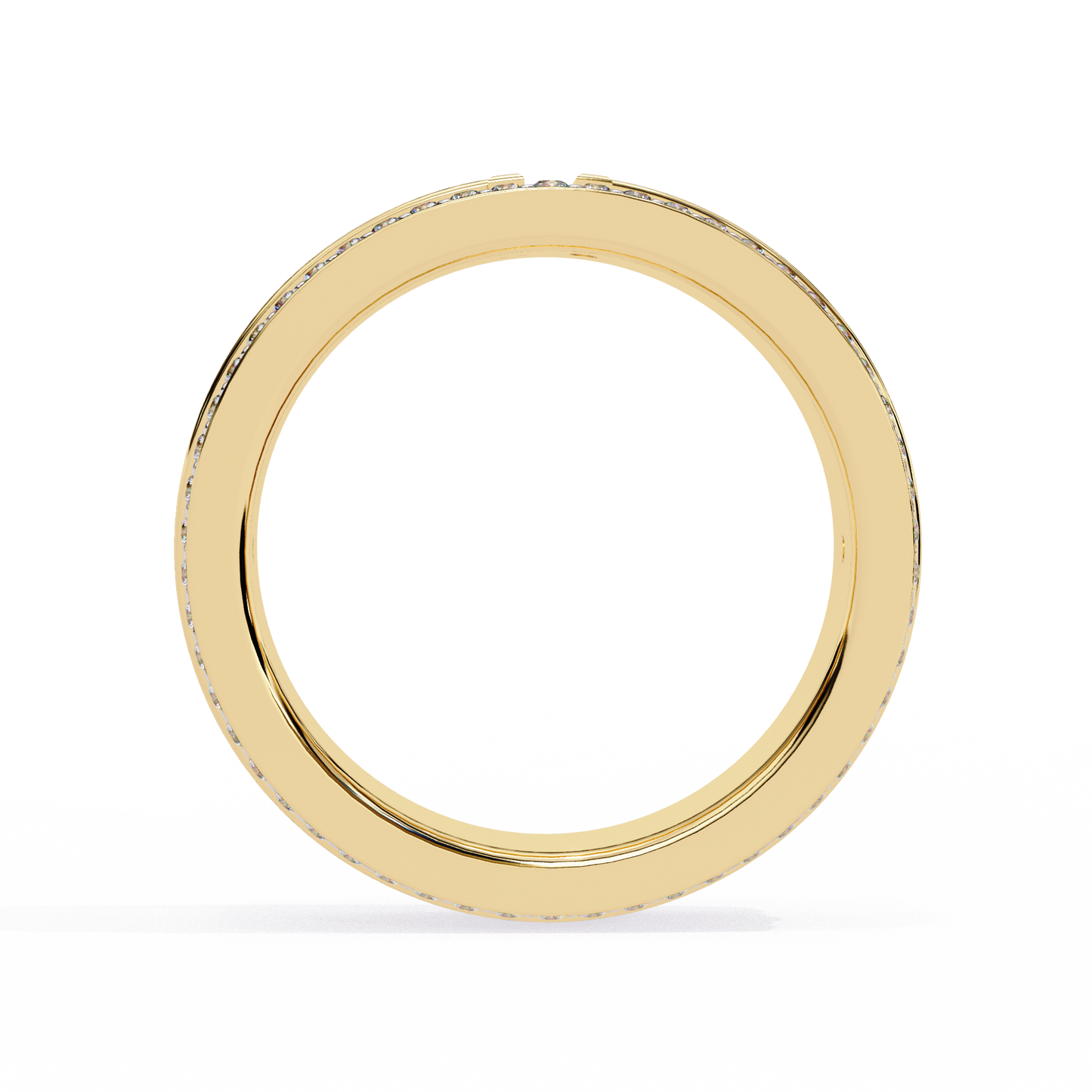 T-Bar Luxe Pavé Diamond Ring