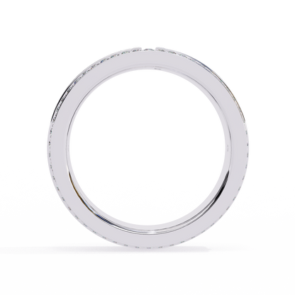 T-Bar Luxe Pavé Diamond Ring