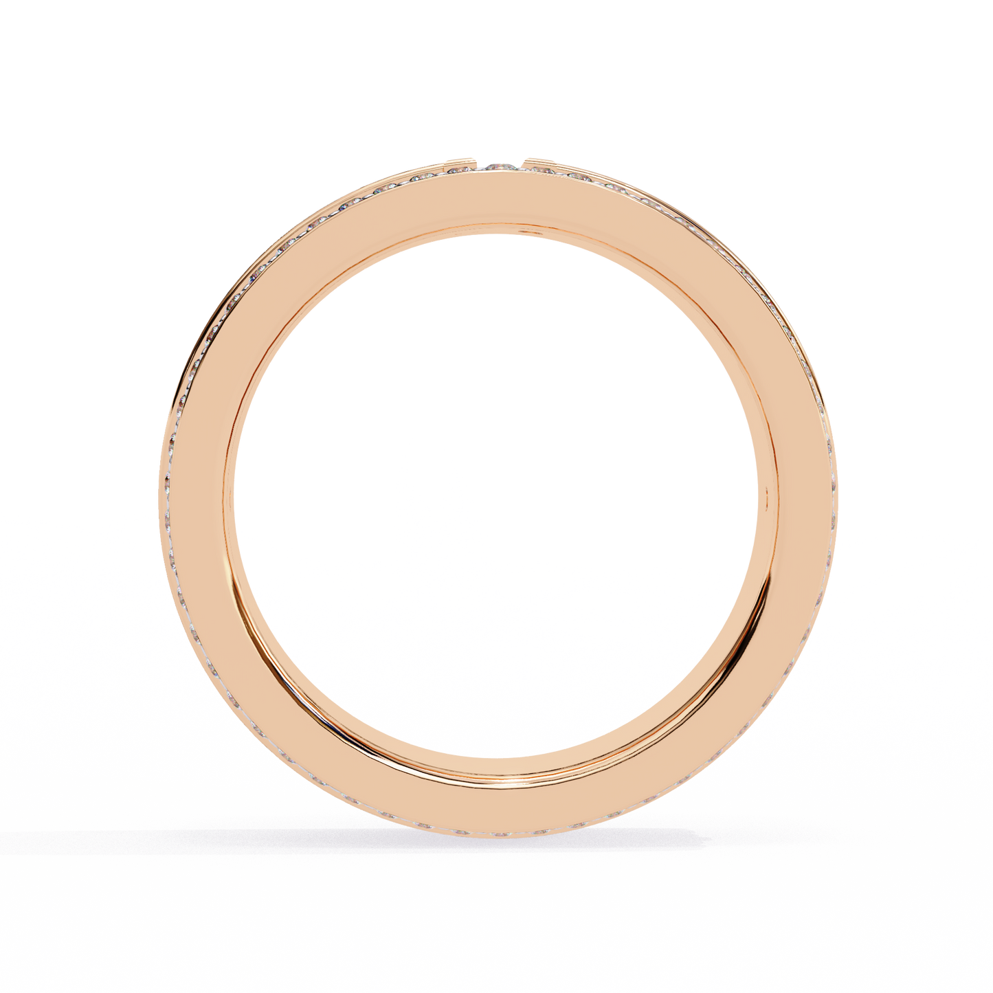 T-Bar Luxe Pavé Diamond Ring