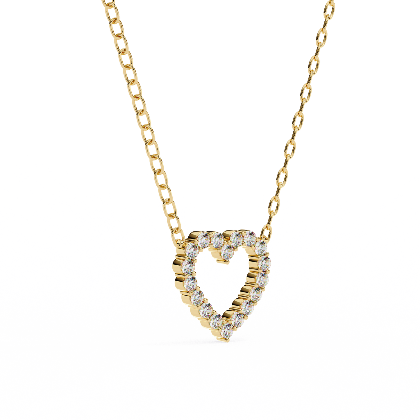 Amora Diamond Heart Pendant