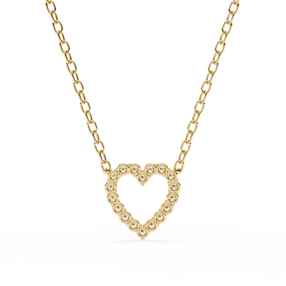 Amora Diamond Heart Pendant