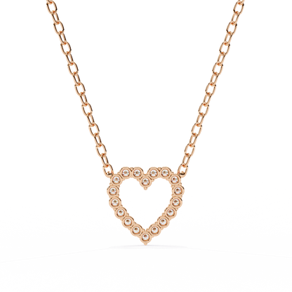 Amora Diamond Heart Pendant