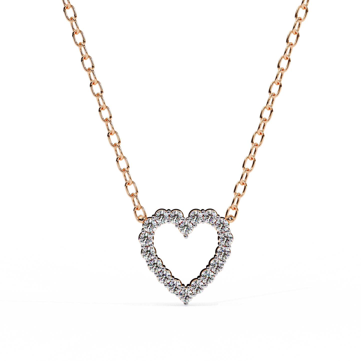 Amora Diamond Heart Pendant