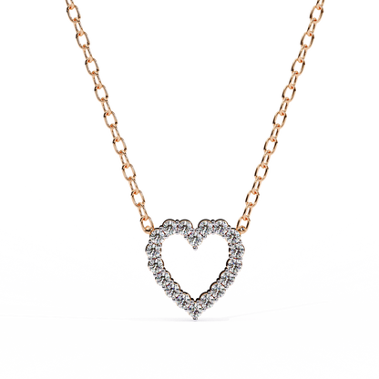 Amora Diamond Heart Pendant