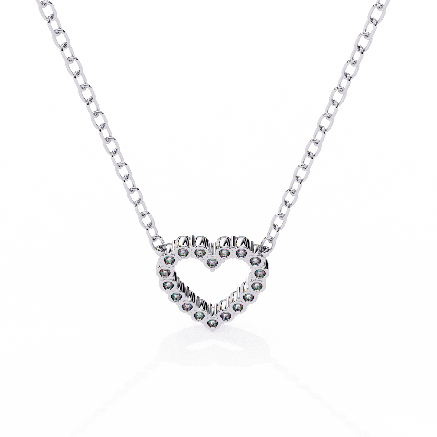 Amora Diamond Heart Pendant