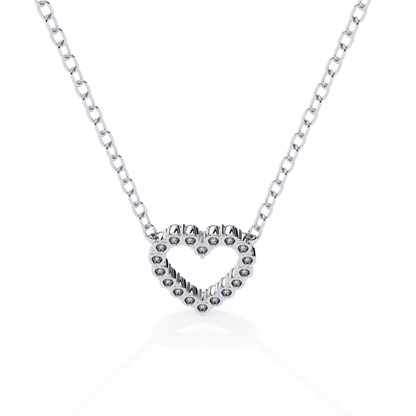 Amora Diamond Heart Pendant