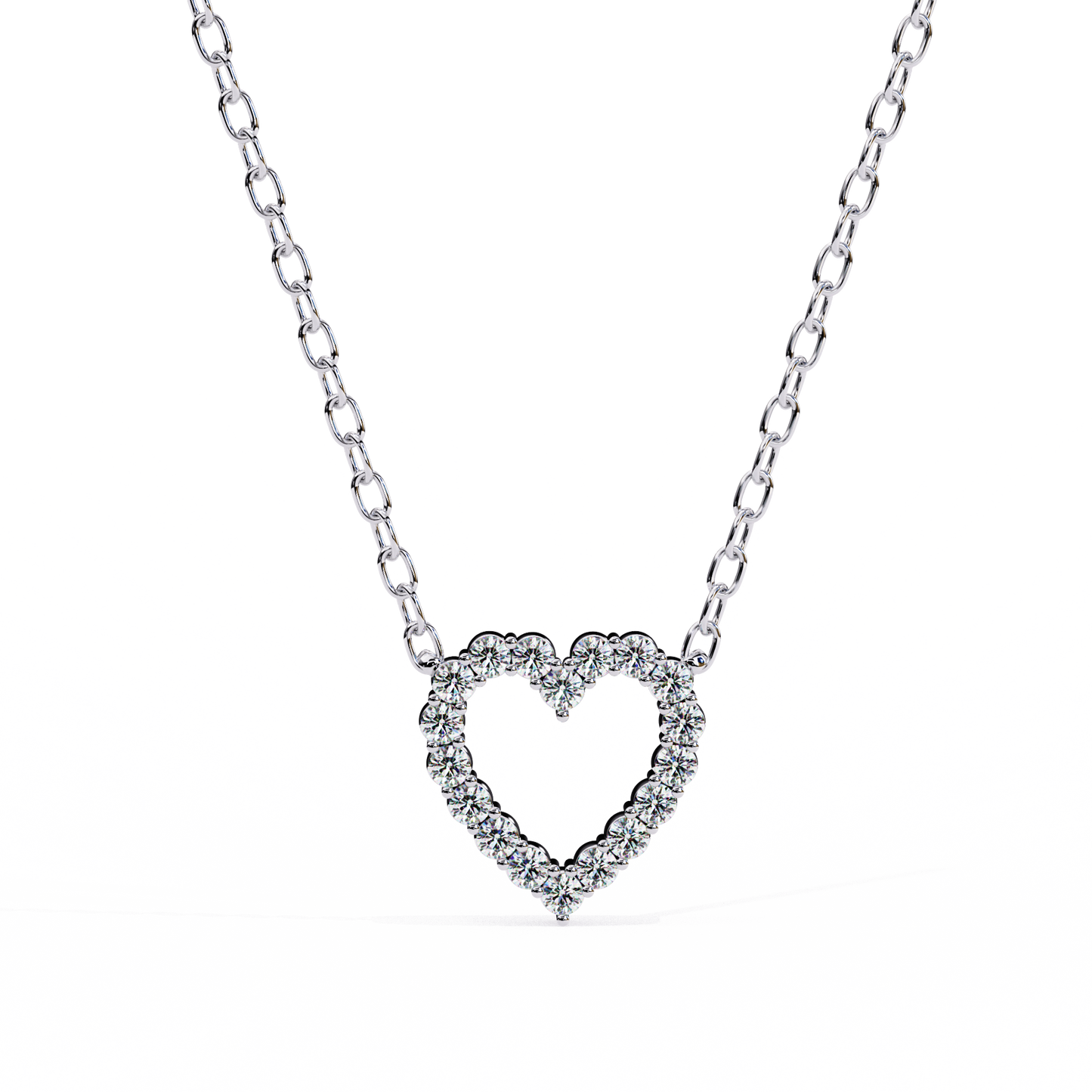 Amora Diamond Heart Pendant