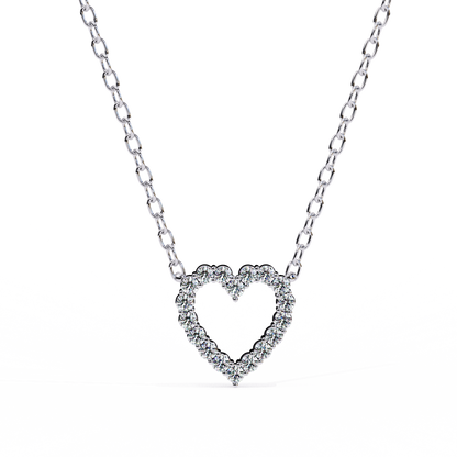 Amora Diamond Heart Pendant