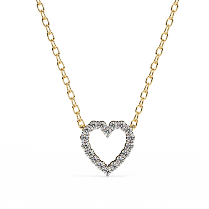 Amora Diamond Heart Pendant