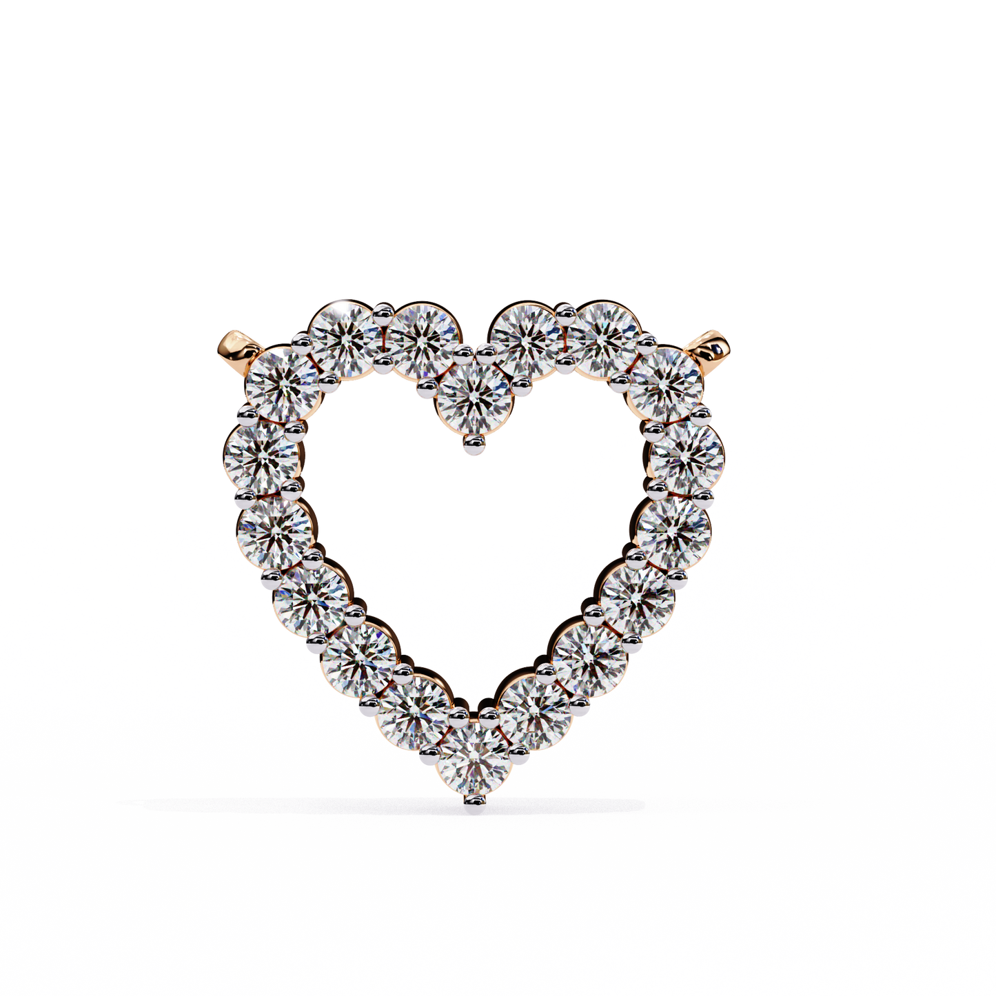Amora Diamond Heart Pendant