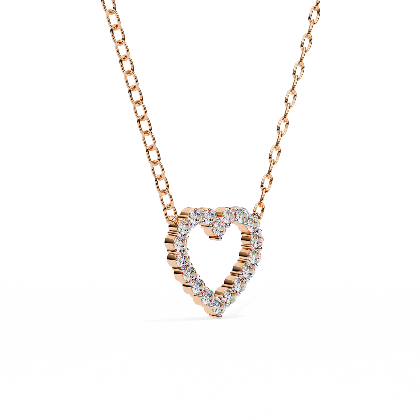 Amora Diamond Heart Pendant