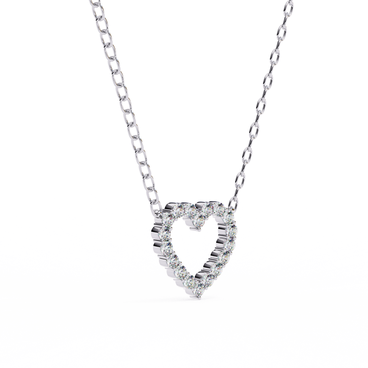 Amora Diamond Heart Pendant