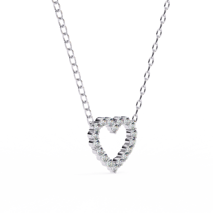 Amora Diamond Heart Pendant